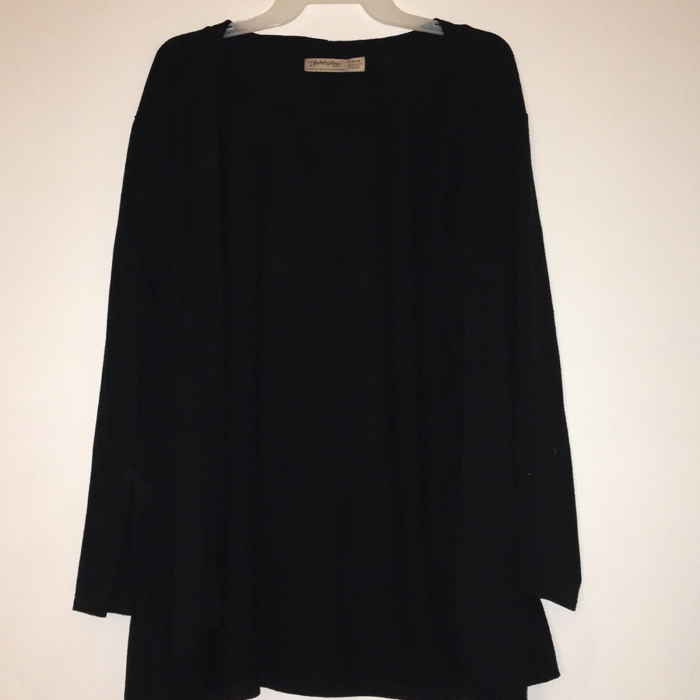 Black cardigan